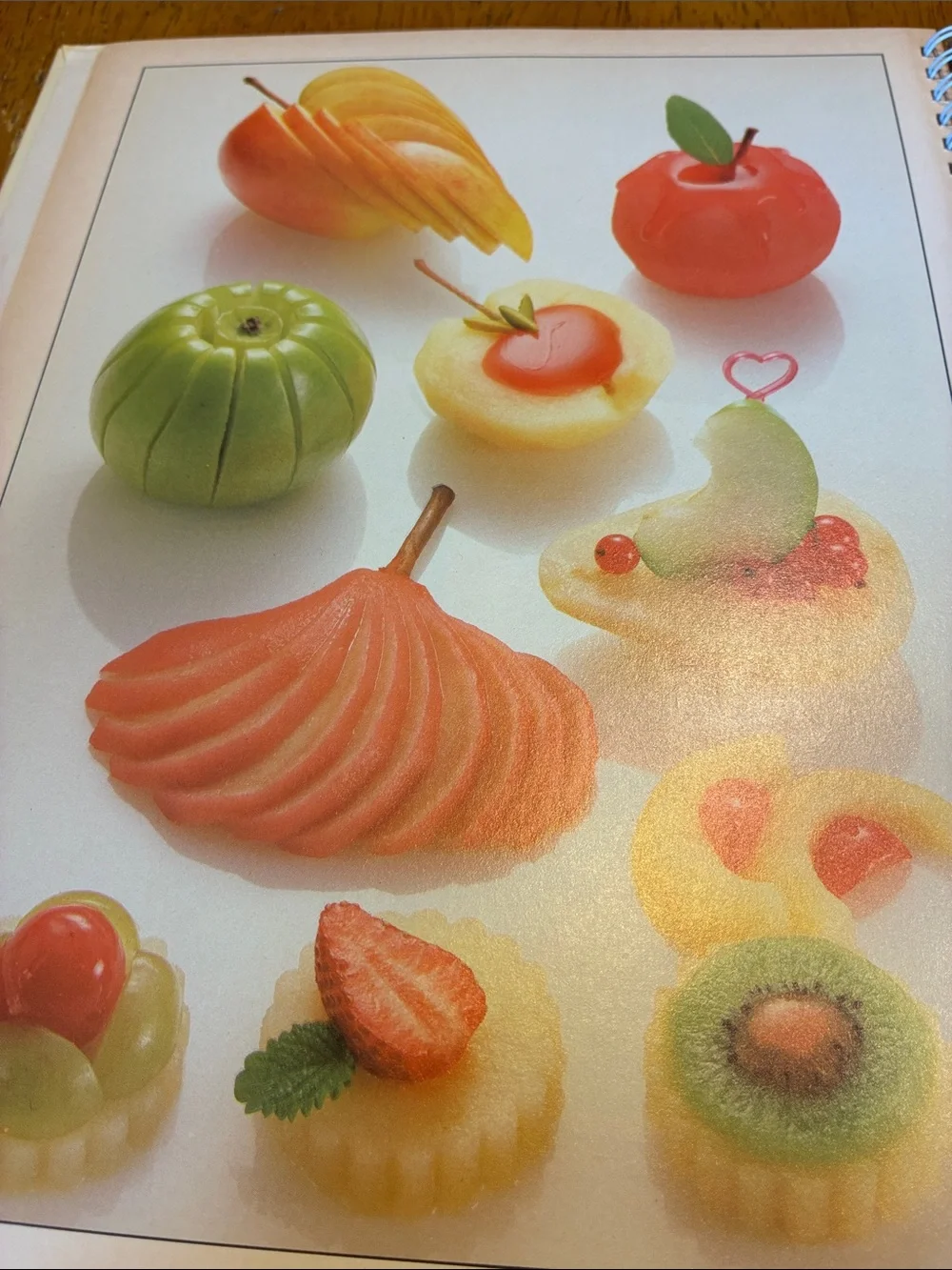 Vintage Garnishing Cookbook